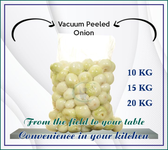 Vacuum Peeled Onion